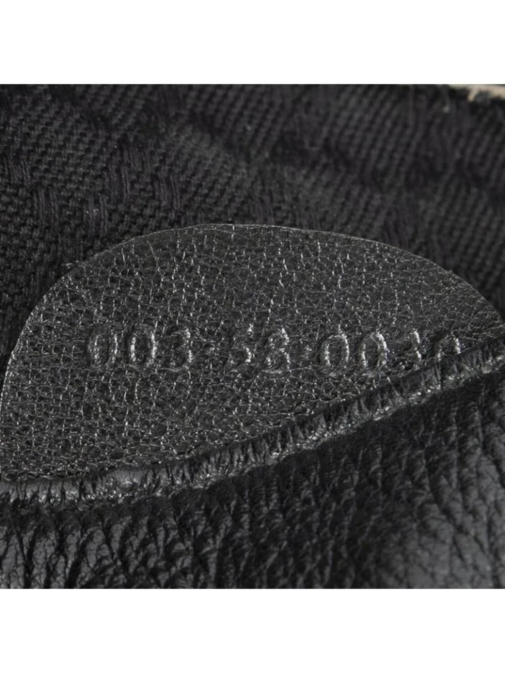 Gucci Mini Bamboo Backpack Black Greinca Lambskin Leather - Picture 10 of 10